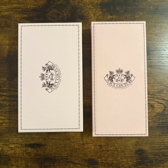 Vintage JUICY COUTURE Born in the Glamorous USA - Empty wallet Box/Cases - Picture 1 of 8